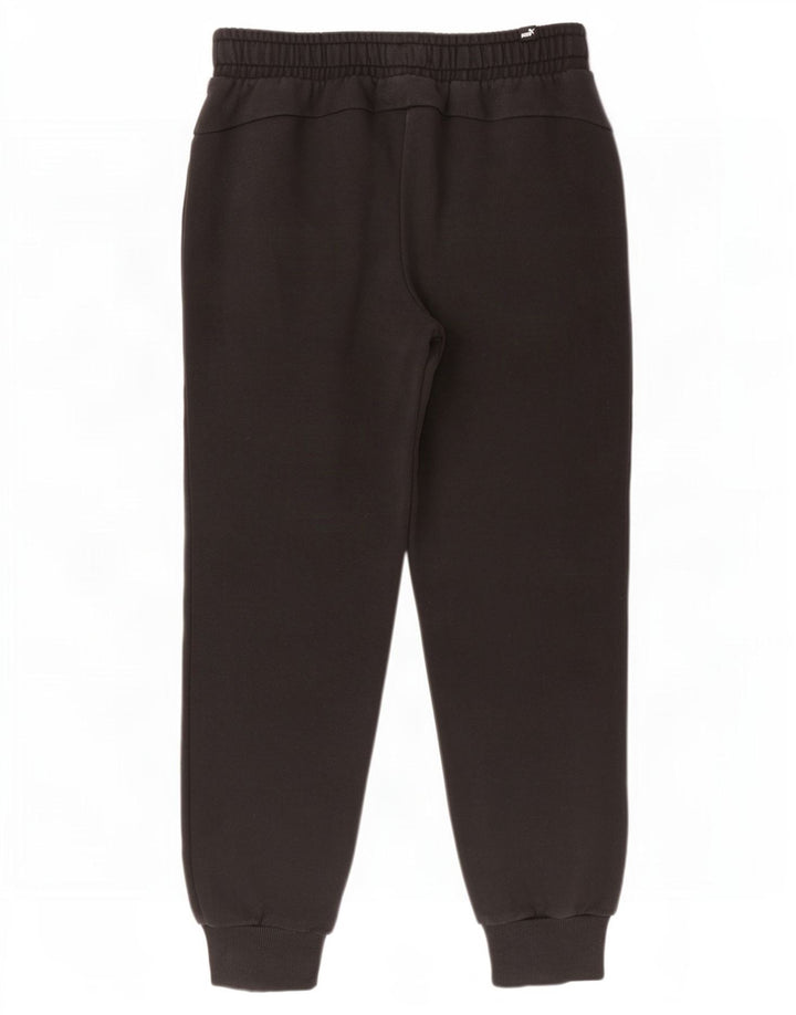 Pantaloni da tuta da uomo Puma Joggers Medium Black Cotton