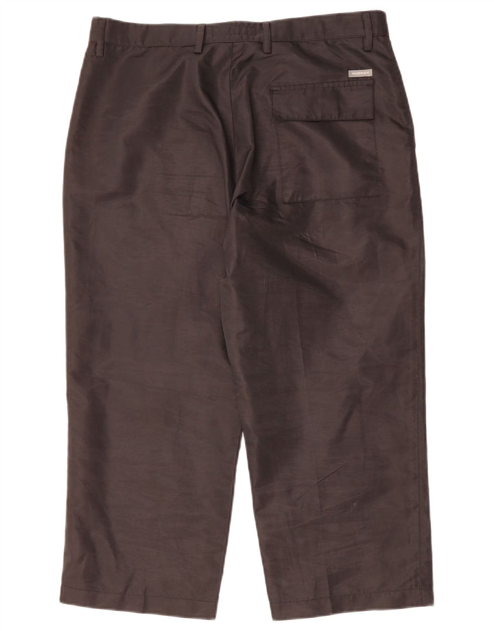 Pantaloni Capri a vita alta da donna Energie W33 L23 poliestere nero