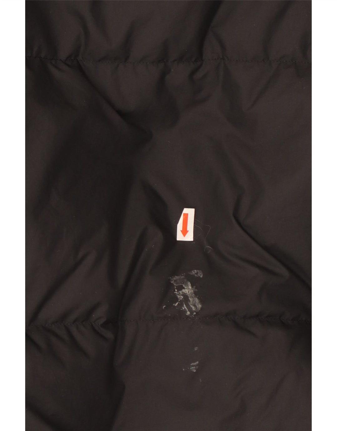 Giacca imbottita con cappuccio Nike da uomo UK 40 grande poliestere nero