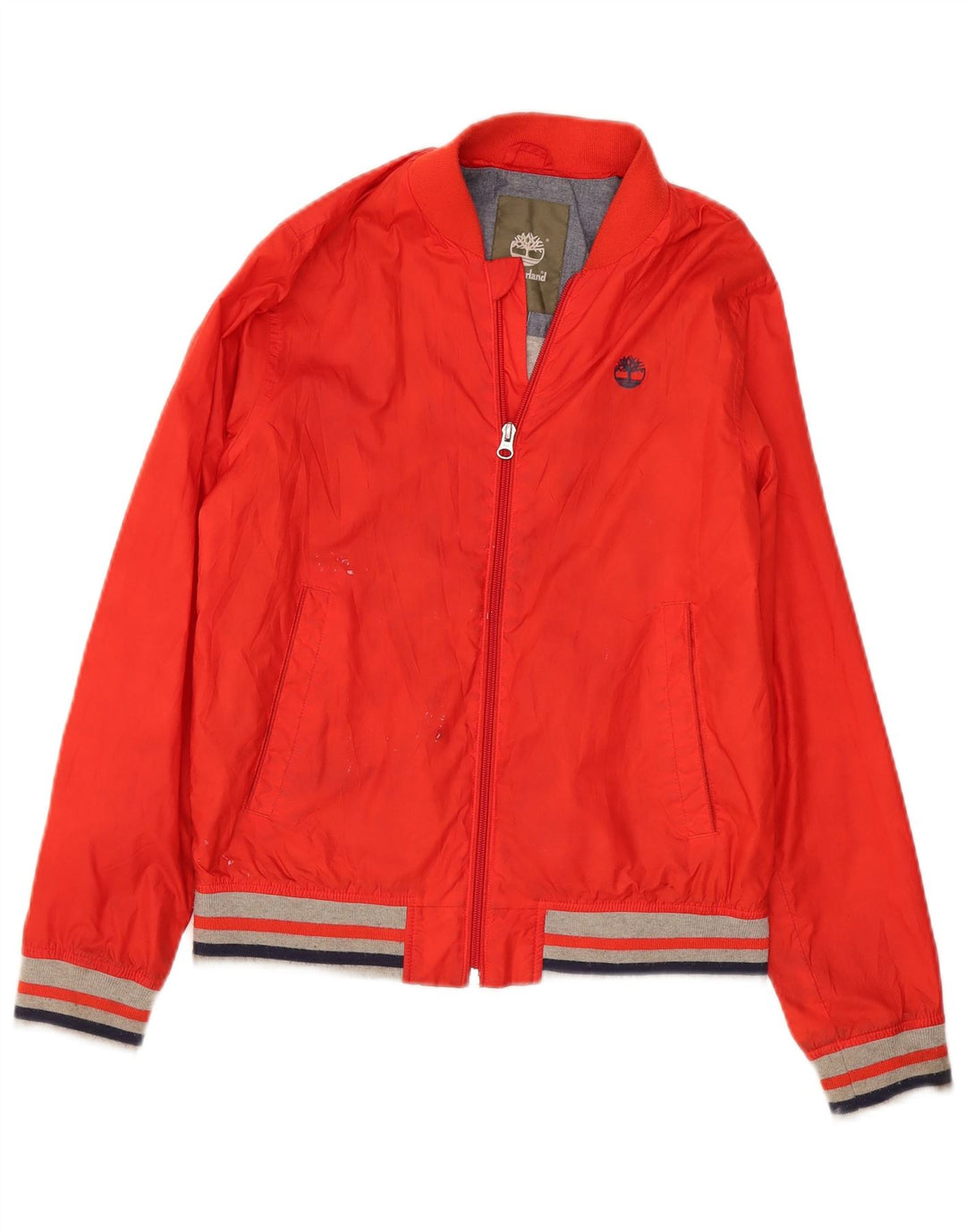 Giubbotto bomber da ragazzo Timberland 13-14 anni Poliestere color block rosso