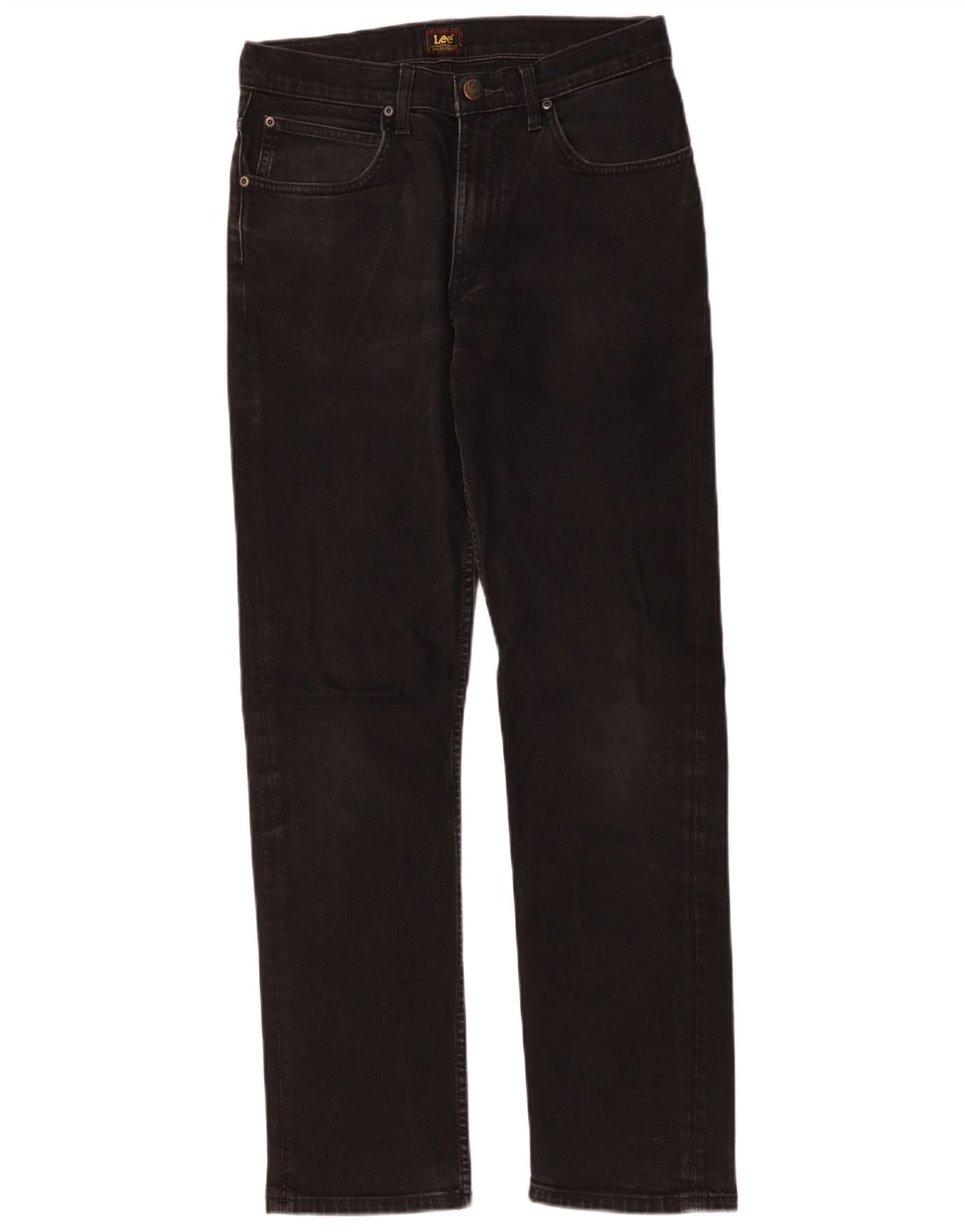 Jeans dritti dritti da uomo Lee Brooklyn W30 L32 cotone nero