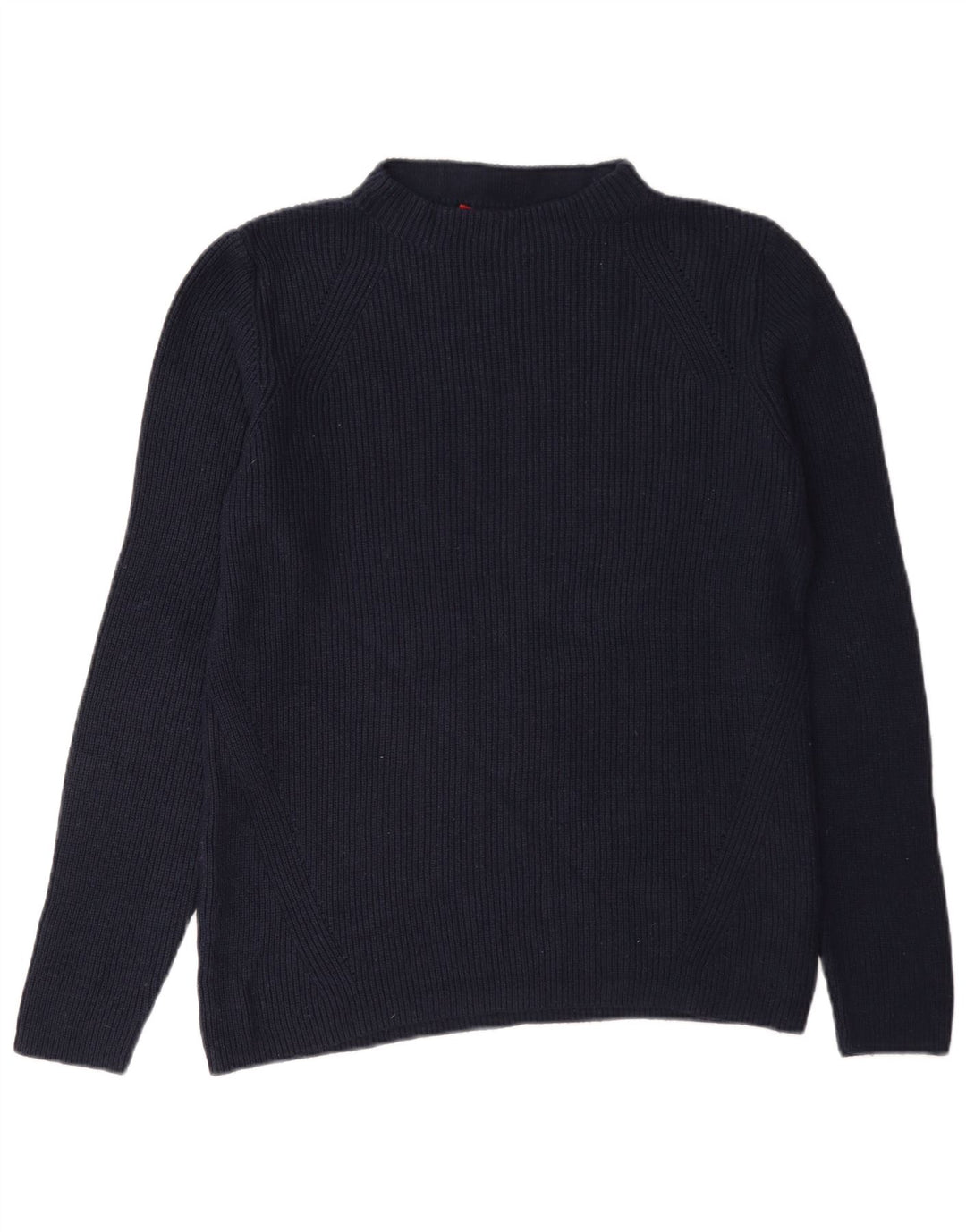 Maglione da donna S.Oliver con collo alto e viscosa EU 40 medio blu navy