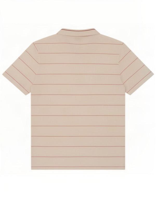Fila Mens Polo Shirt UK 34 XS White Striped