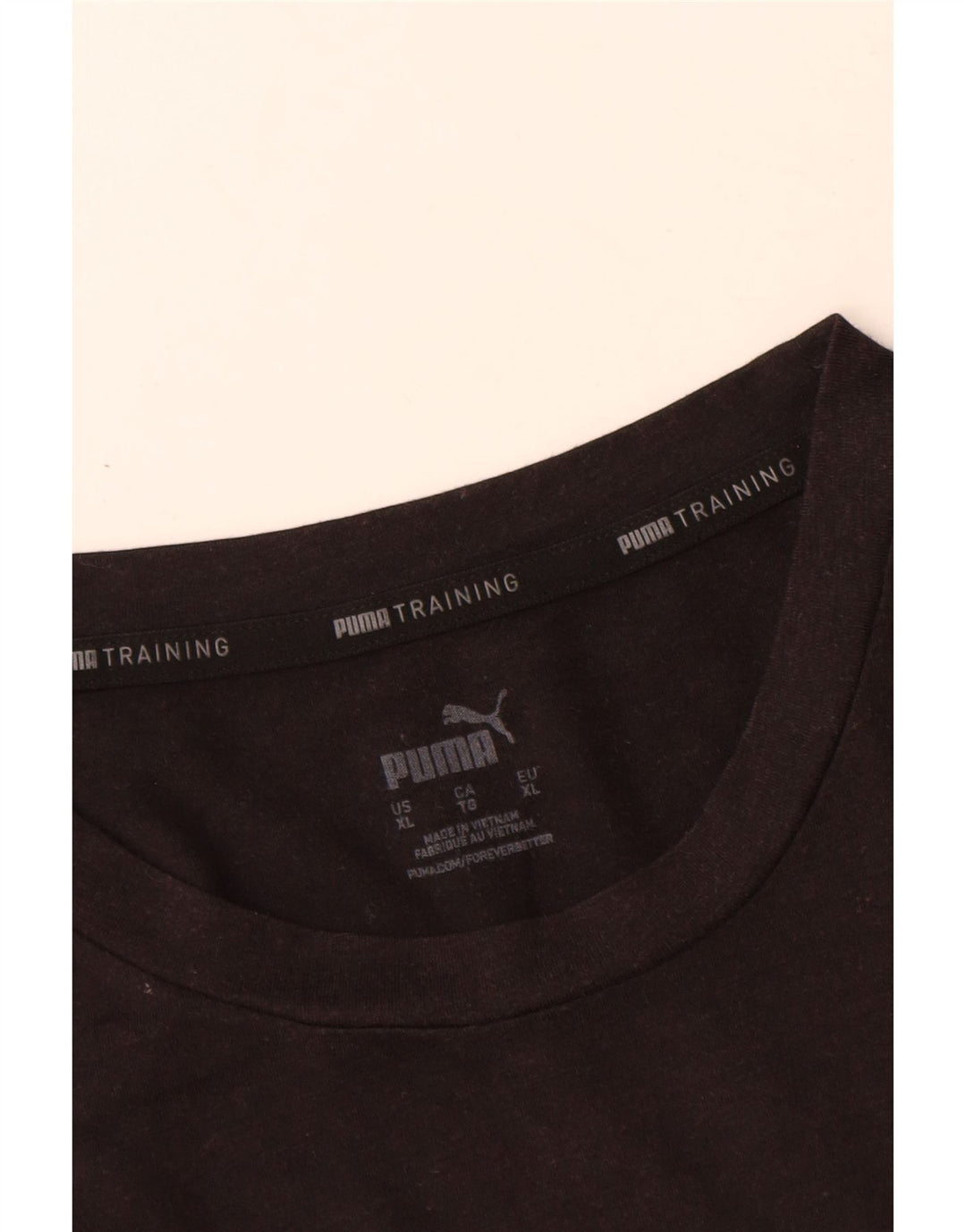 T-shirt grafica da donna Puma Top UK 18 XL poliestere nero