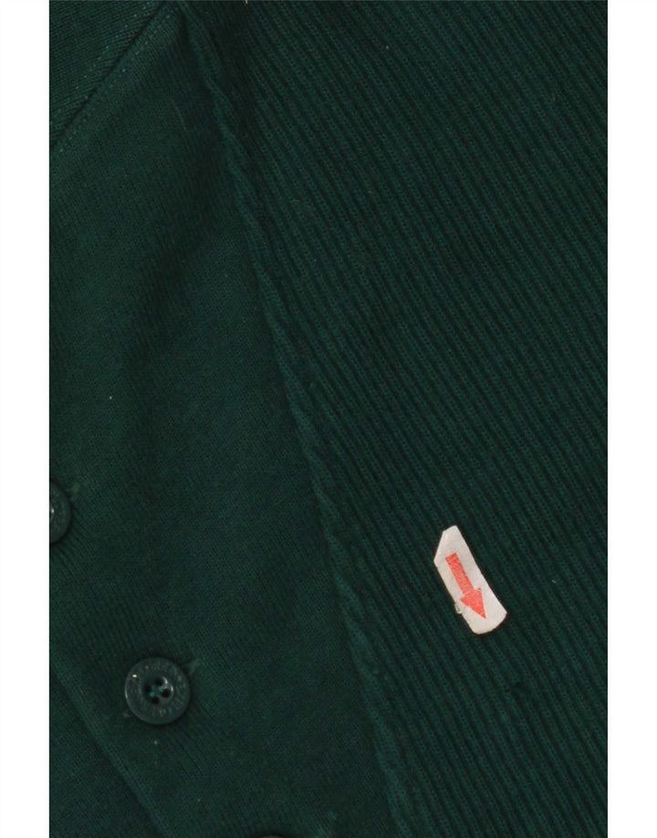 Explorer Maglione da uomo con collo a scialle XL in lana verde