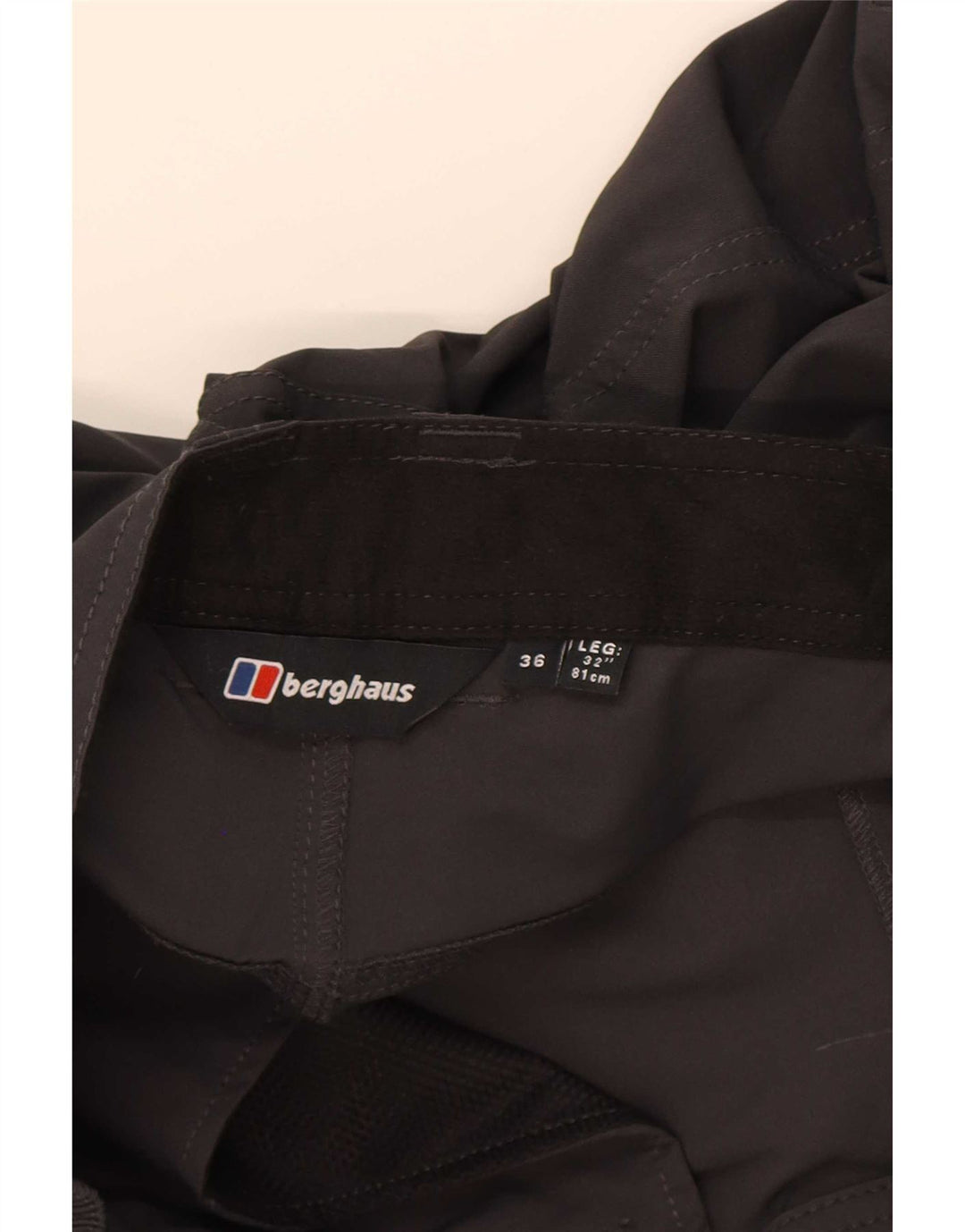 Pantaloni cargo da escursionismo da uomo Berghaus W36 L32 grigio poliammide