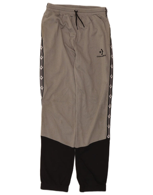 Converse Pantaloni da tuta da ragazzo Joggers 13-14 anni XL Grigio Colourblock