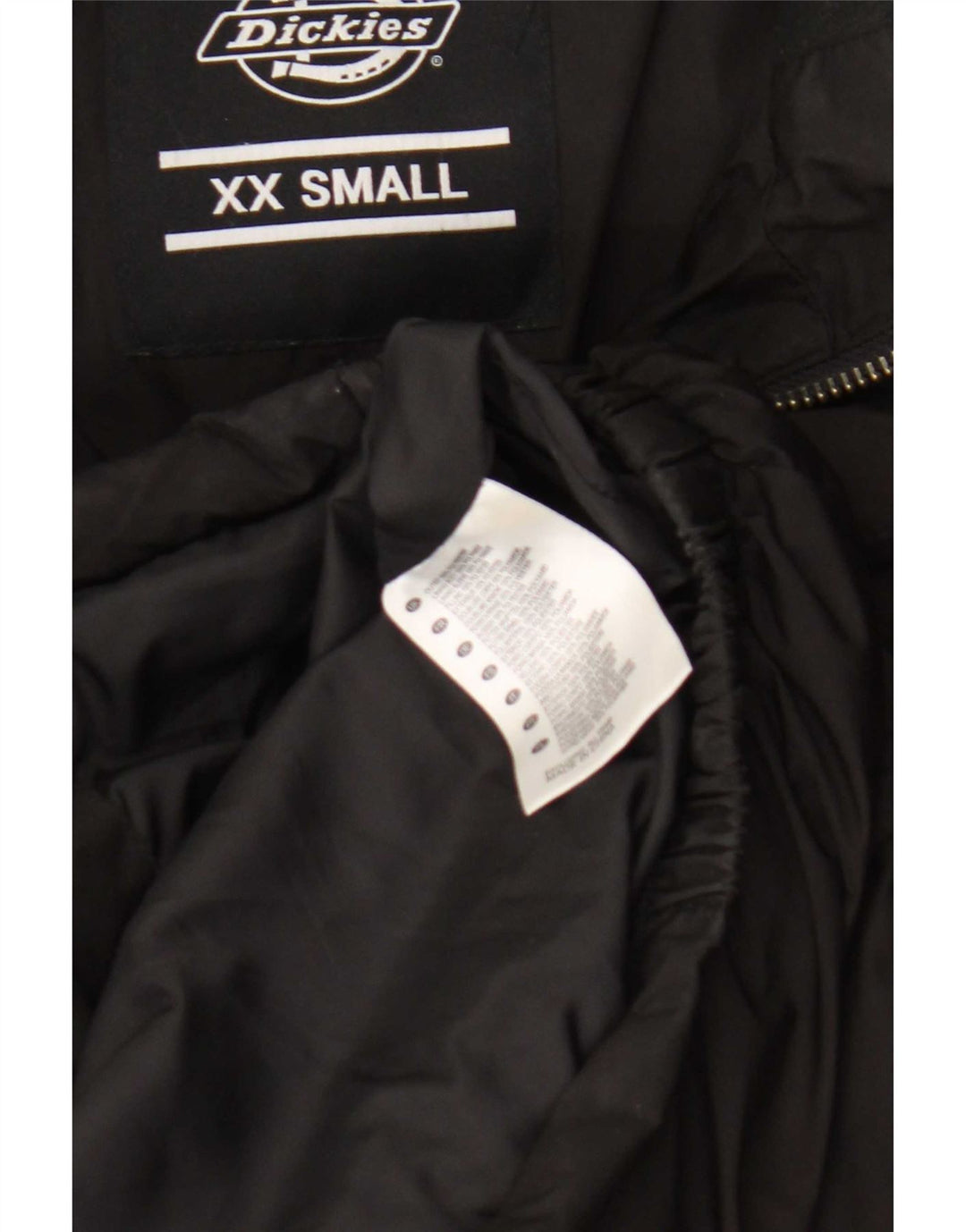 Dickies Giacca imbottita da uomo dal taglio ampio UK 34 XS Poliestere nero