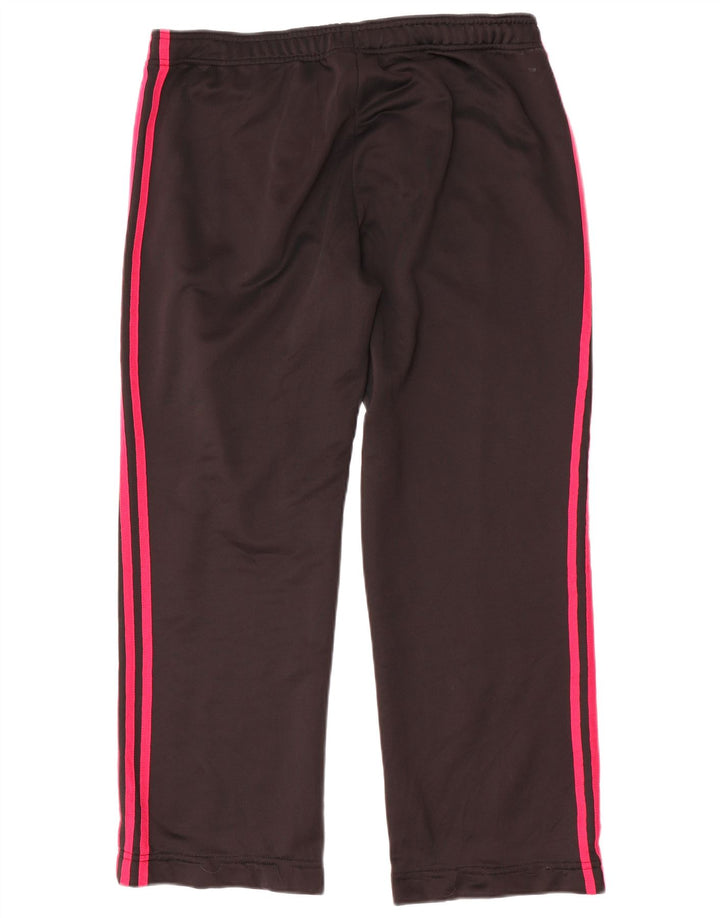 Pantaloni da tuta Adidas Climalite da donna UK 16/18 Large Nero Poliestere