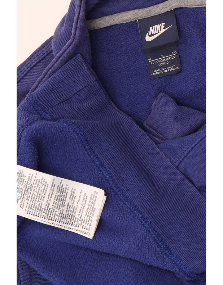 Giacca da ginnastica da uomo Nike XL in cotone blu