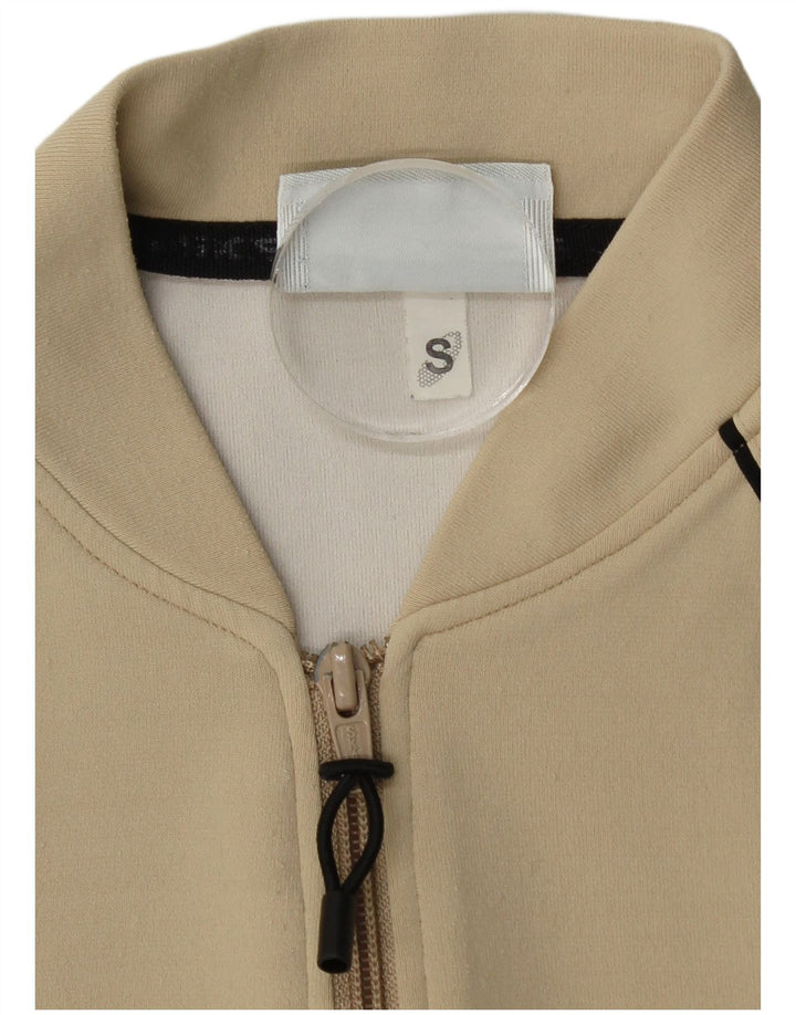 Giacca da ginnastica da donna Asics UK 10 Small Beige Poliammide