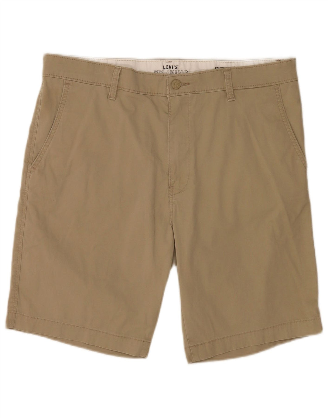 Pantaloncini chino Levi's da uomo con vestibilità standard W36 in cotone kaki