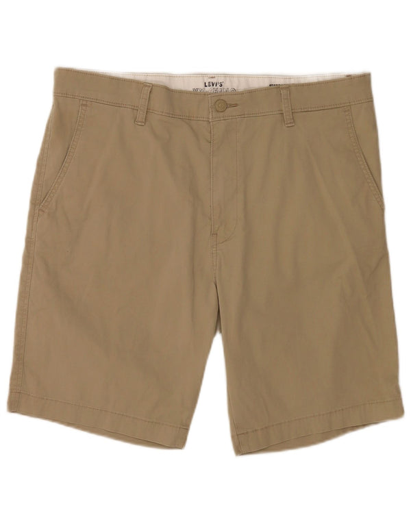 Pantaloncini chino Levi's da uomo con vestibilità standard W36 in cotone kaki