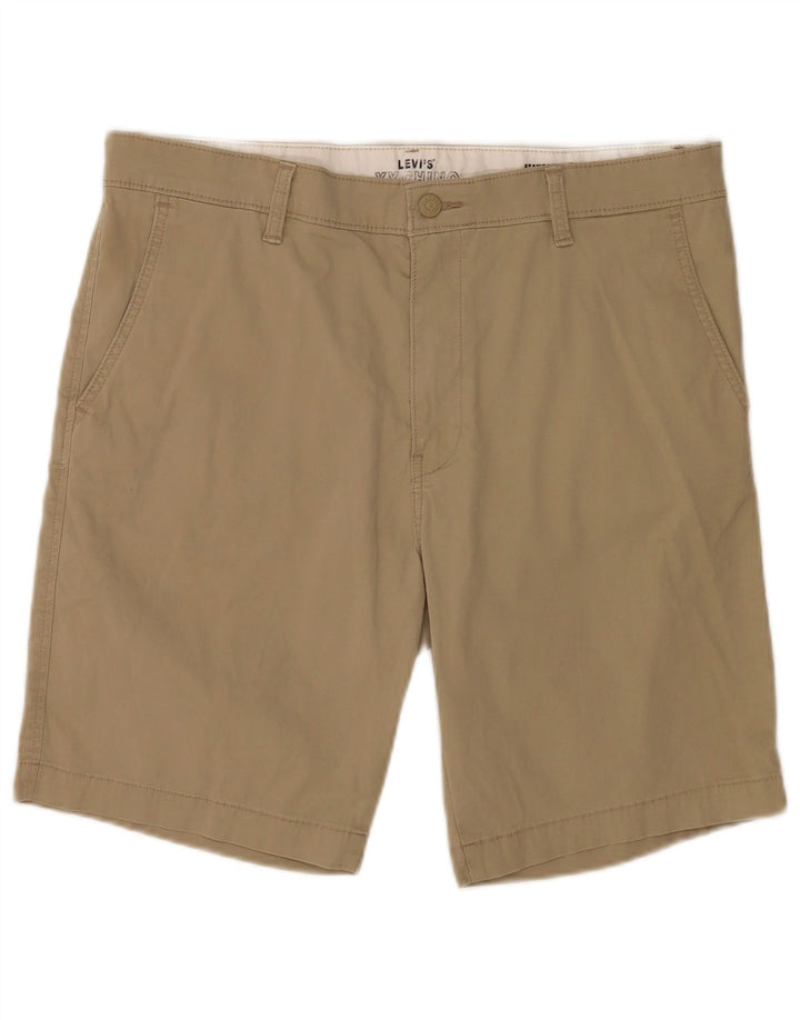 Pantaloncini chino Levi's da uomo con vestibilità standard W36 in cotone kaki