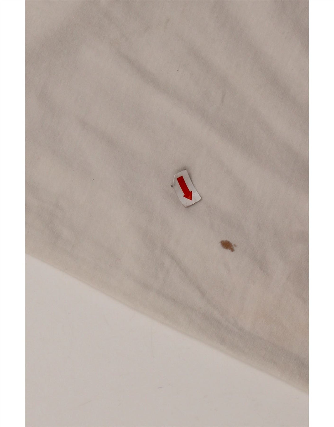 T-shirt grafica da uomo LEVI'S Top grande in cotone bianco sporco