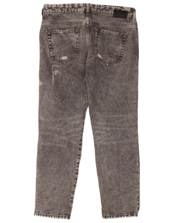 Jeans slim a vita bassa D-Rifty da donna Diesel W28 L30 cotone grigio