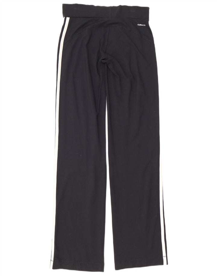 Pantaloni da tuta Adidas Climalite da donna UK 8 Small Poliestere nero