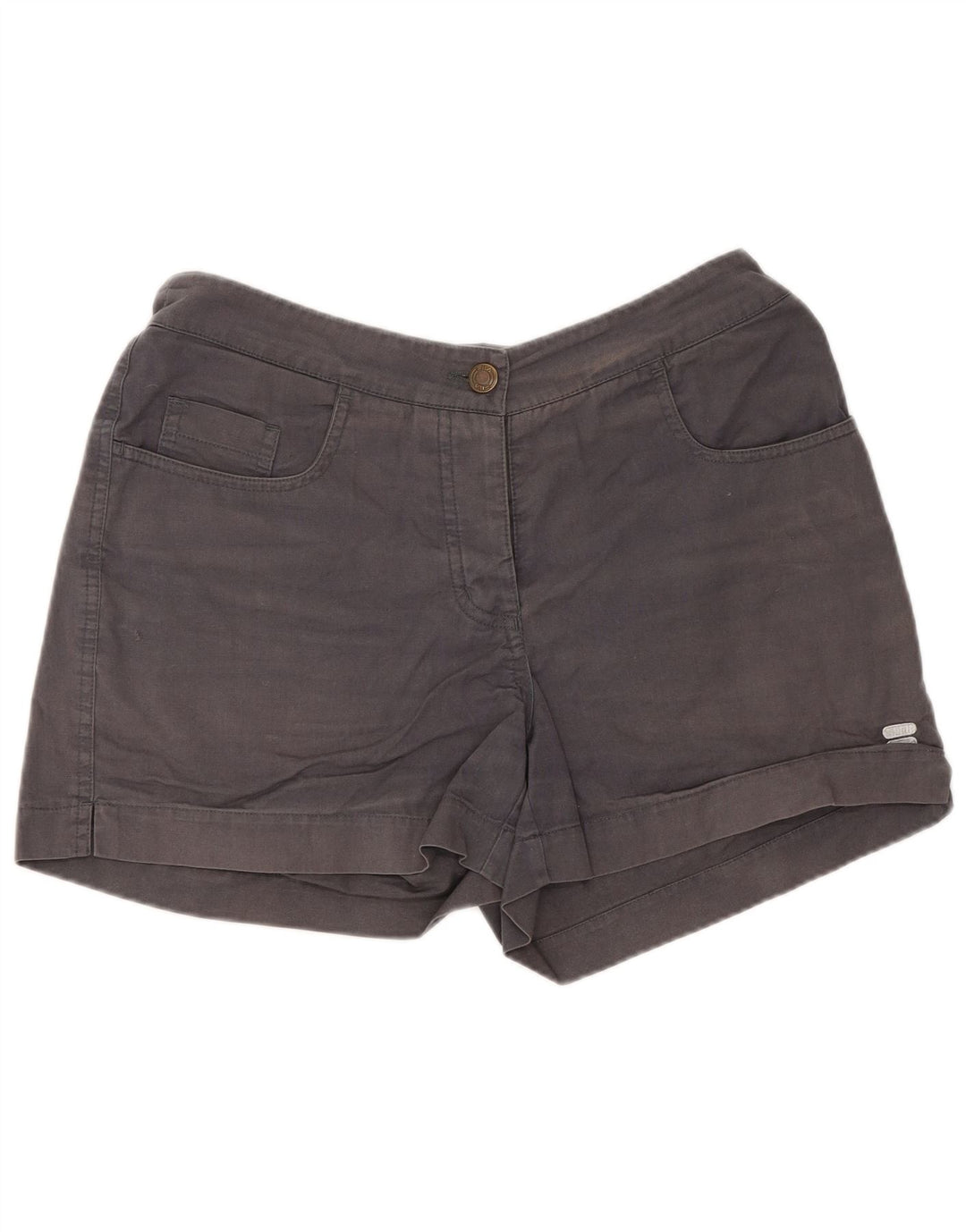 Pantaloncini cargo Fila da donna medi W28 in cotone grigio