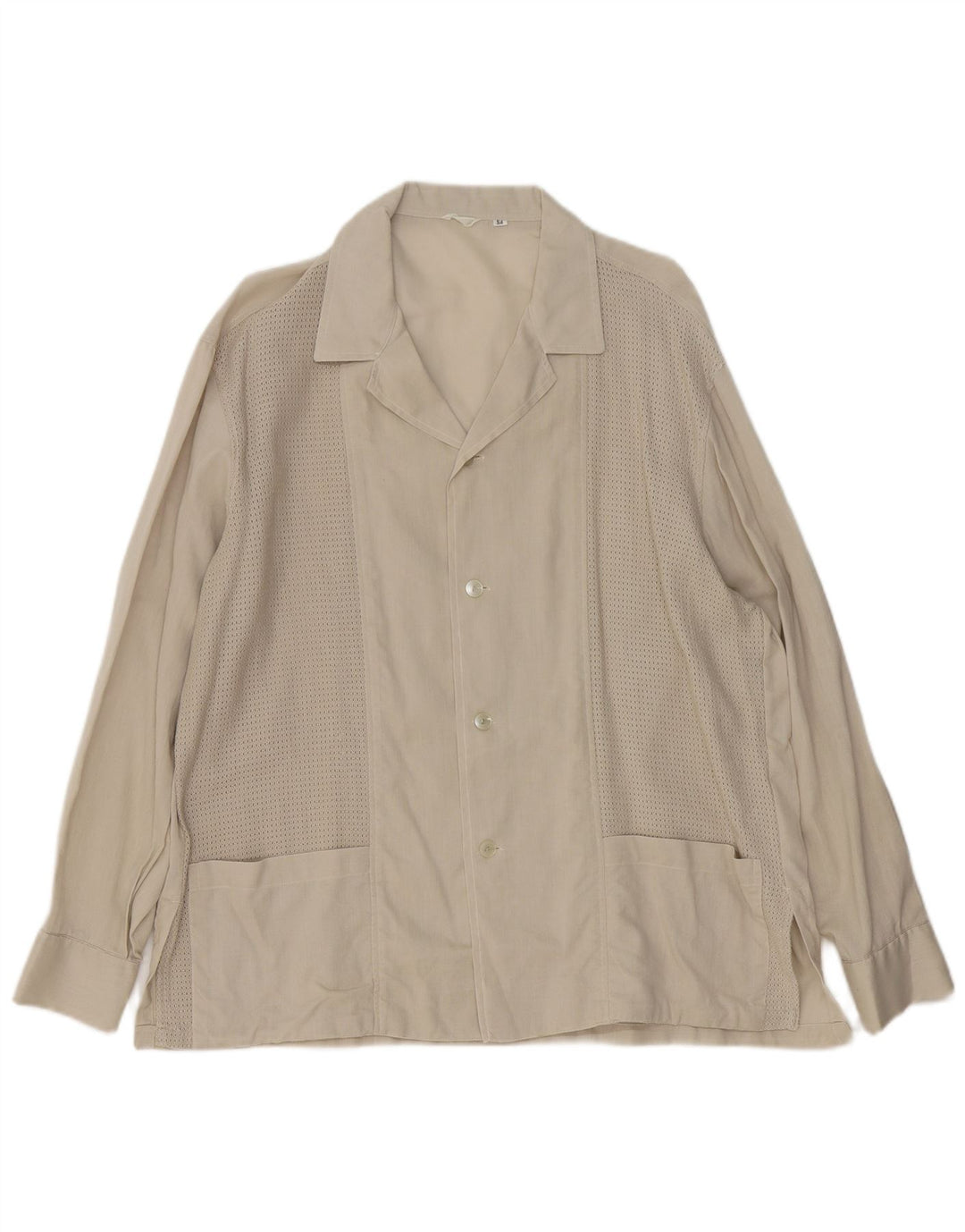 Camicia overshirt da uomo vintage IT 54 XL Verde