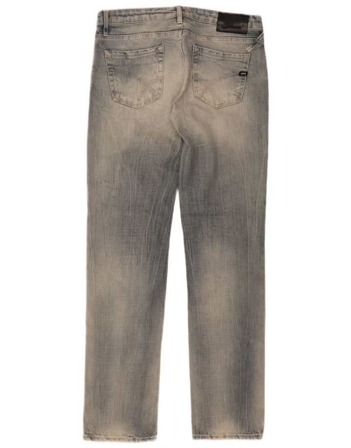 Jeans Morrison Slim da uomo Gas W34 L34 cotone blu