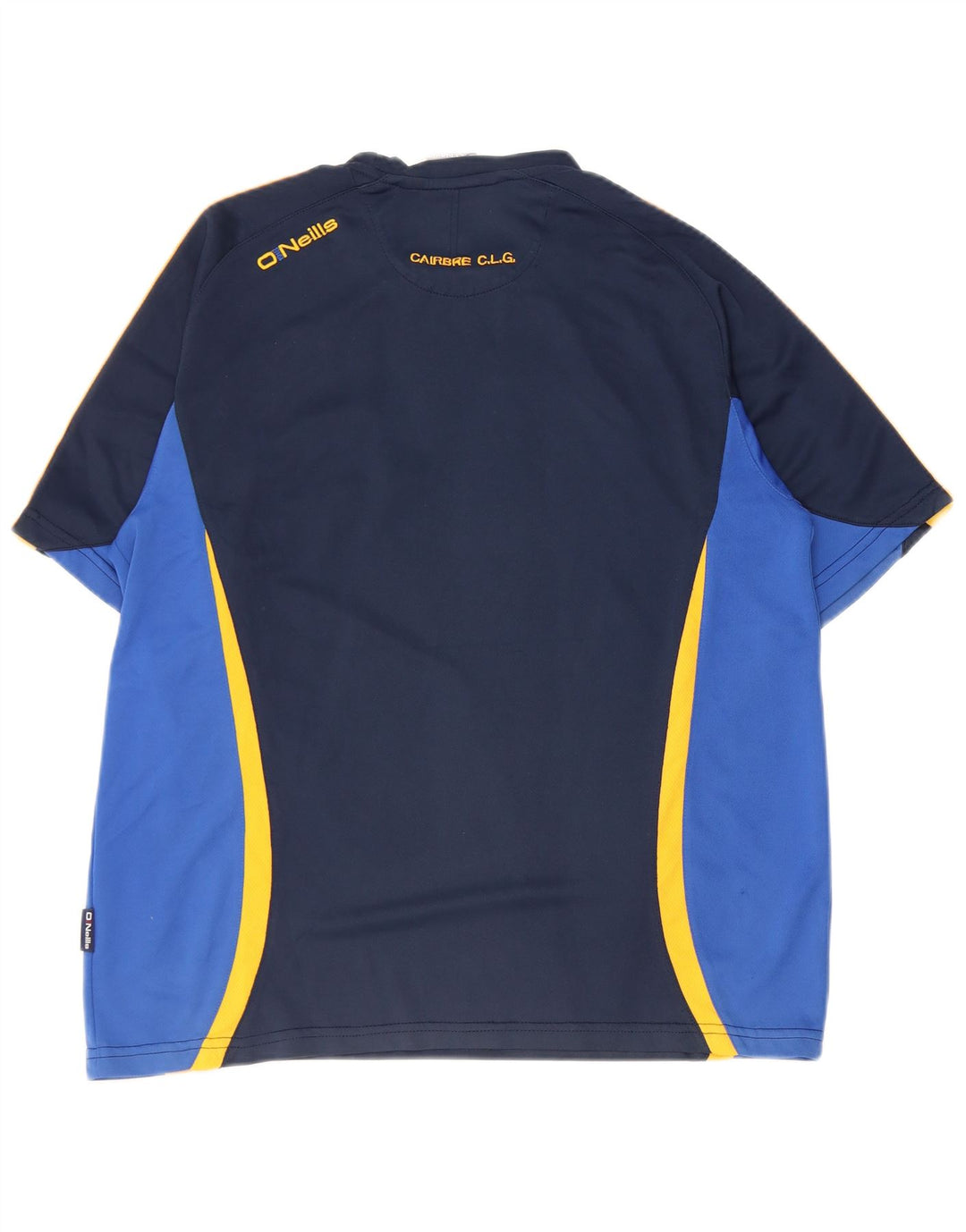 T-shirt grafica da uomo O'Neills Top in poliestere color block medio blu navy