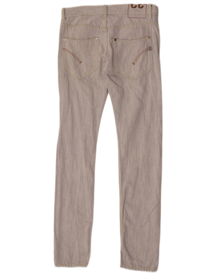 Dondup Donna Sam Slim Fit Jeans Slim W32 L34 Cotone Grigio