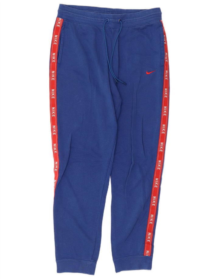 Pantaloni da tuta con grafica Nike da uomo, pantaloni da jogging, colore blu medio