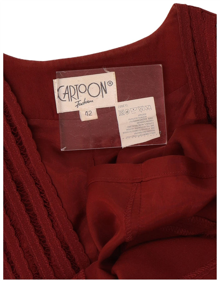 CARTOON Giacca Blazer 7 Bottoni Donna IT 42 Rosso Medio Viscosa