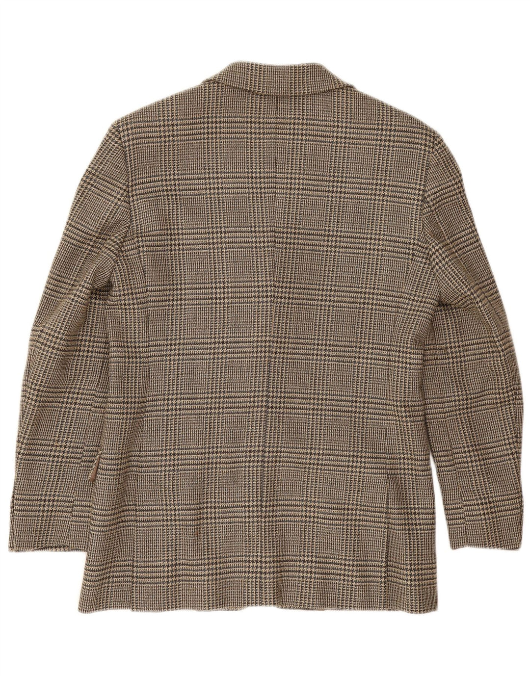Giacca blazer da weekend da donna Max Mara UK 10 piccolo pied de poule marrone