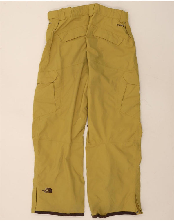 Pantaloni da sci cargo da uomo The North Face Large in nylon giallo