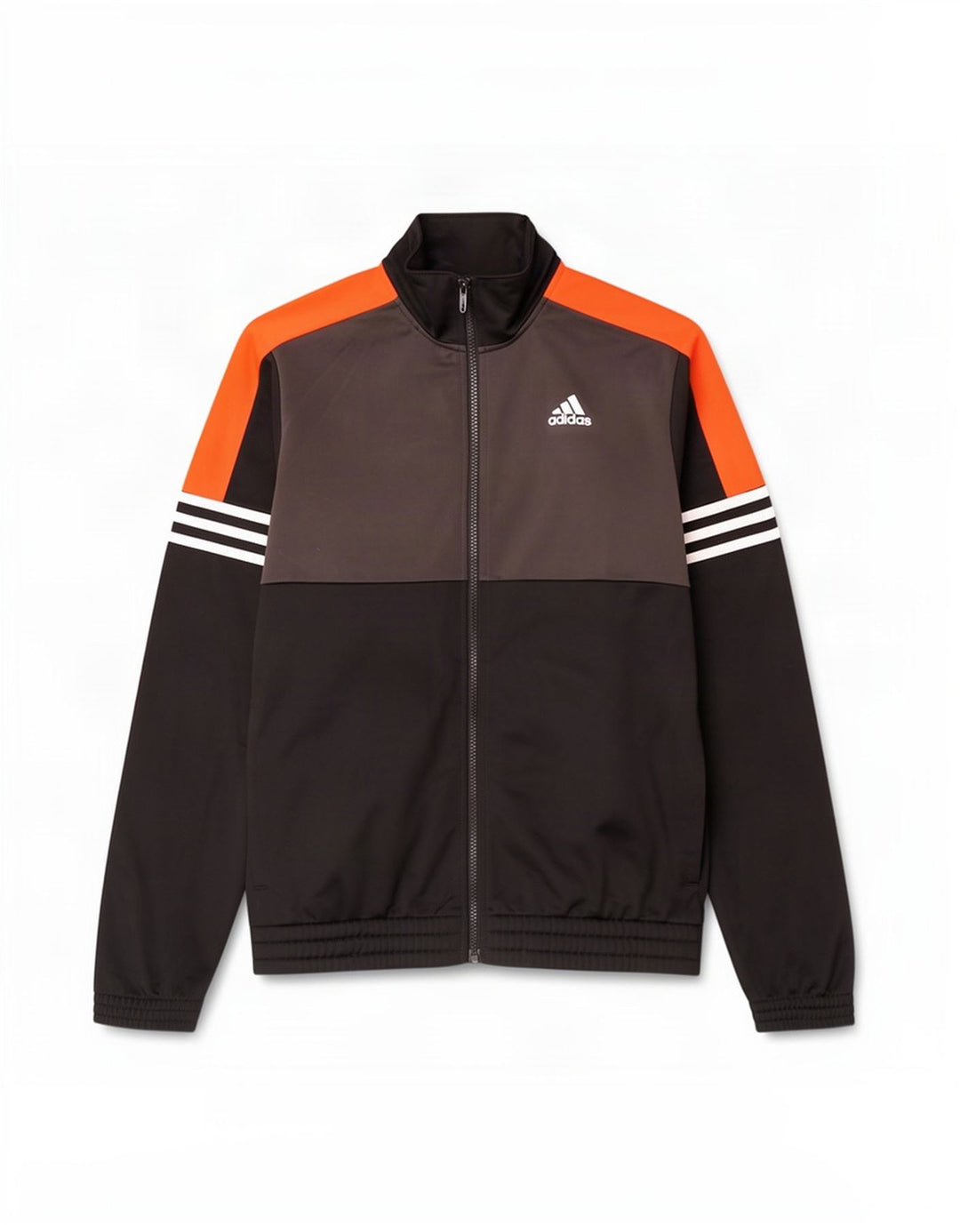 Giacca da tuta da uomo Adidas UK 36/38 Small Poliestere color block nero