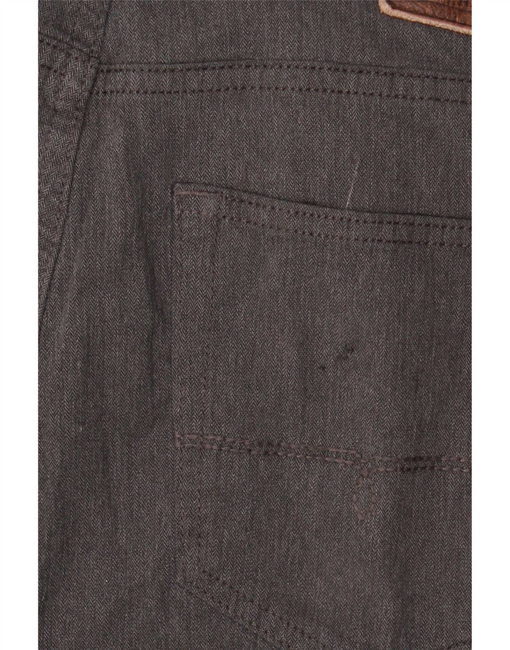 Pantaloni casual dritti Marks & Spencer da uomo blu Harbour W36 L33 grigi
