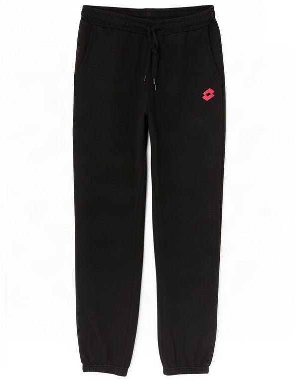 Pantaloni da tuta da donna Lotto Joggers UK 8 Small Cotone nero