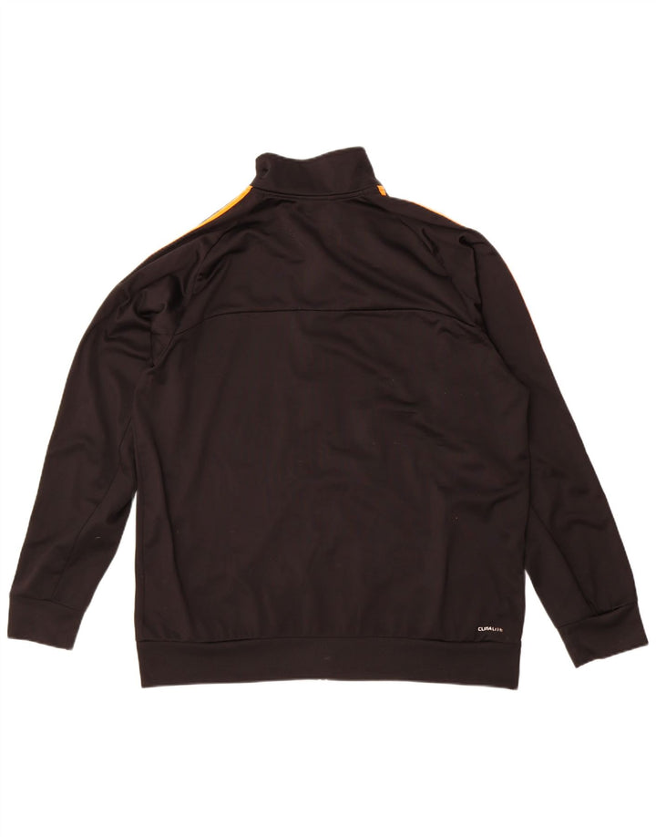 Giacca da allenamento Adidas Climalite da uomo UK 46/48 XL Poliestere nero