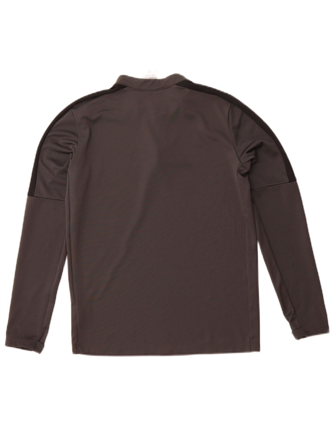 Maglia Nike Dri Fit da ragazzo a manica lunga 12-13 anni Large Grigio Colorblock