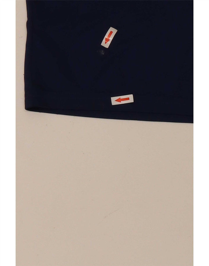 T-shirt da uomo Adidas Top media blu navy sportiva