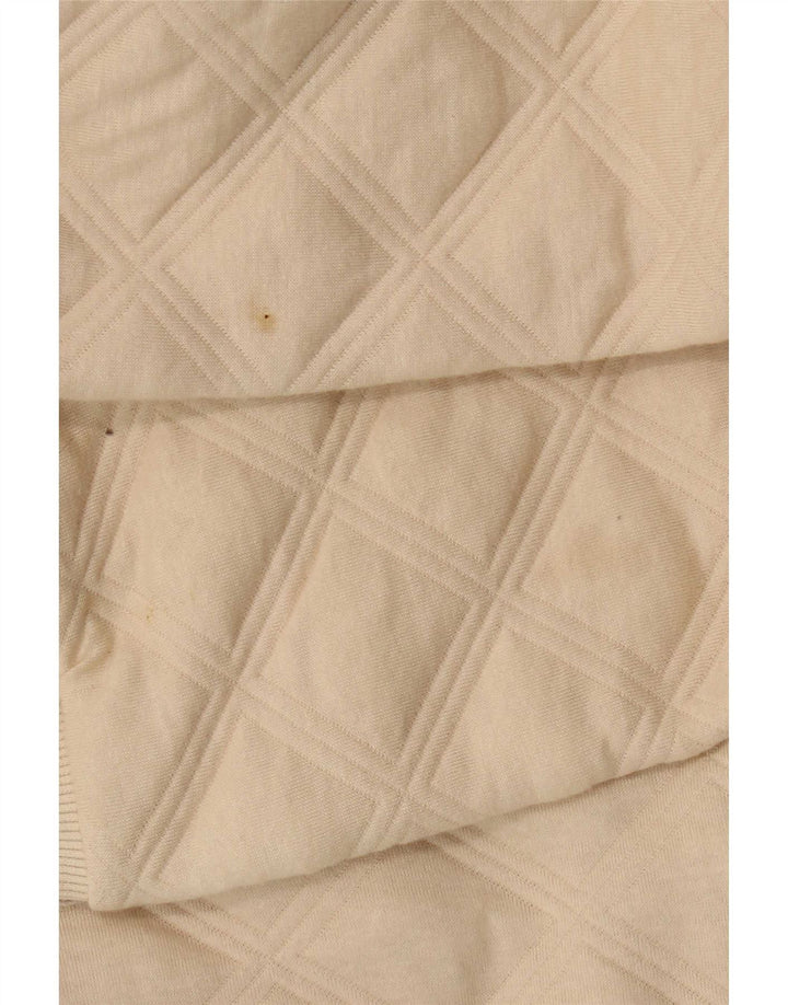 Giacca trapuntata oversize da donna Barbour UK 10 piccola in cotone beige