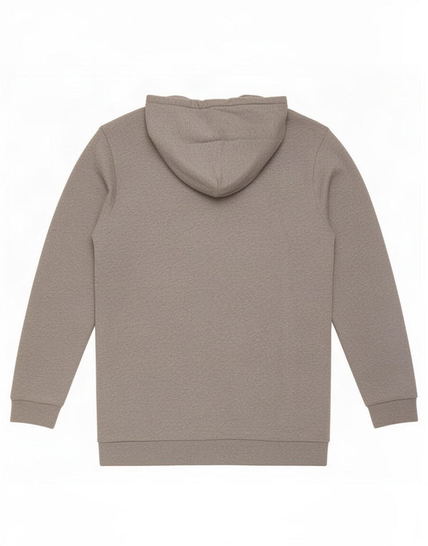 Felpa con cappuccio grafica da uomo Adidas XL in cotone grigio