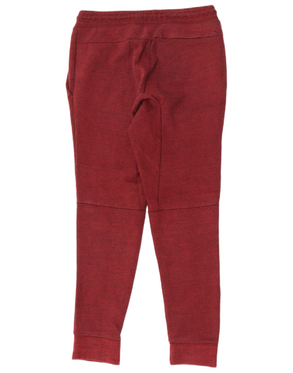 Pantaloni da tuta da uomo Nike Joggers in cotone color block bordeaux medio