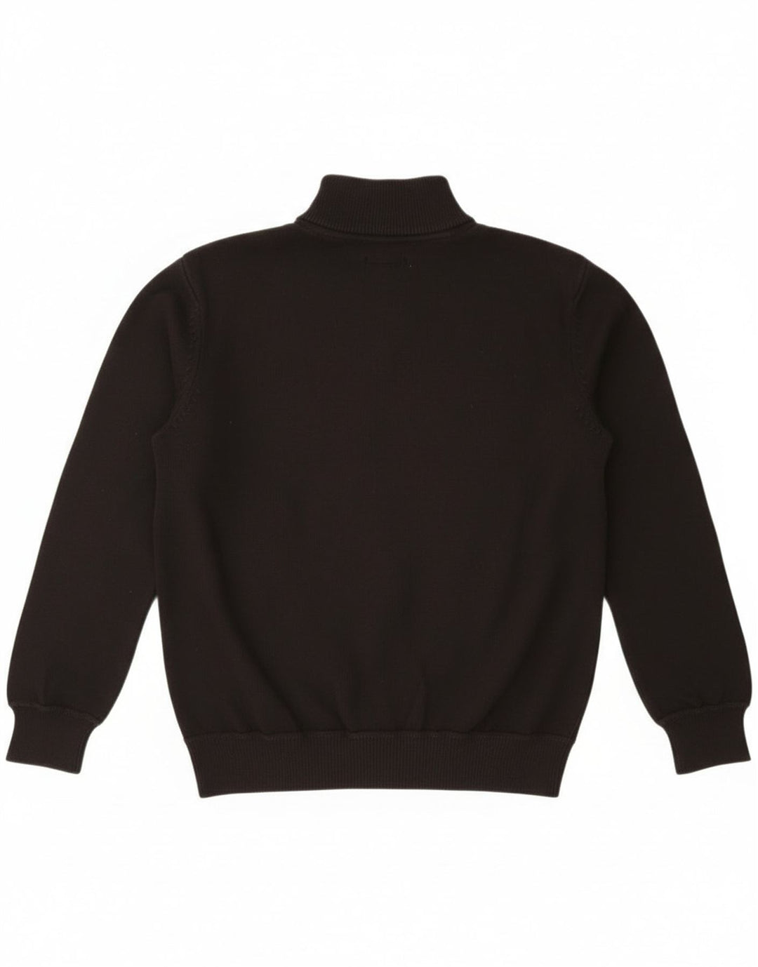 Maglione Wrangler da uomo con zip e collo XL in cotone nero