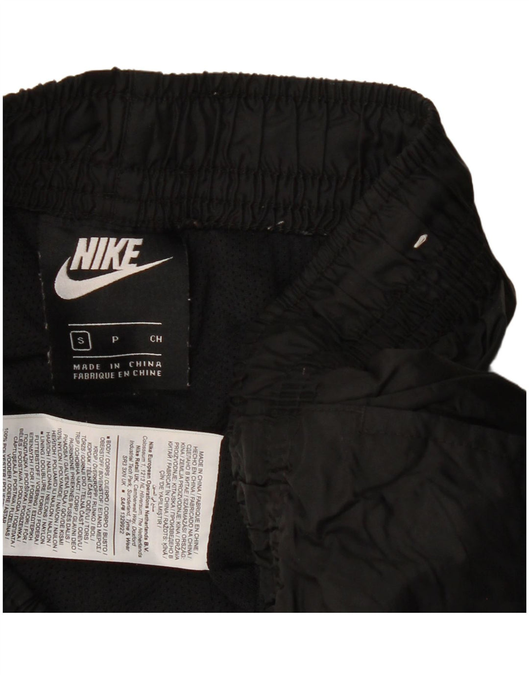 Pantaloni da tuta da uomo Nike Joggers piccoli in nylon nero