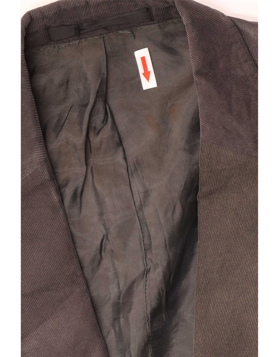 Marks & Spencer Giacca blazer a 2 bottoni da uomo UK 42 XL Poliestere grigio