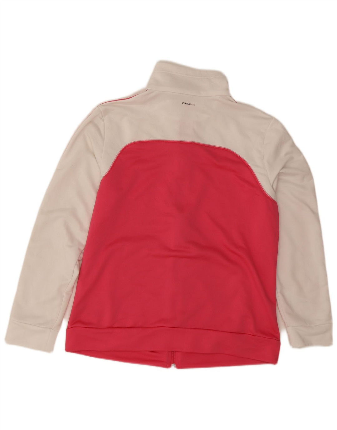 Giacca da tuta da donna Adidas UK 16/18 Large Rosa Colourblock