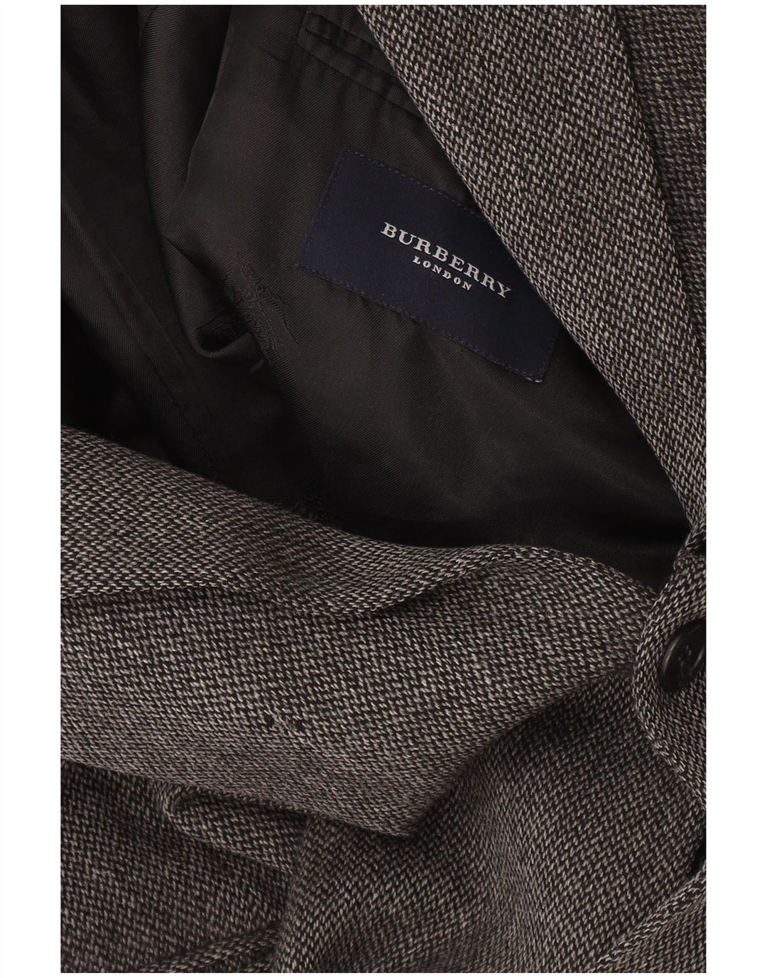 BURBERRY Giacca blazer da uomo a 2 bottoni UK 42 XL Grigia