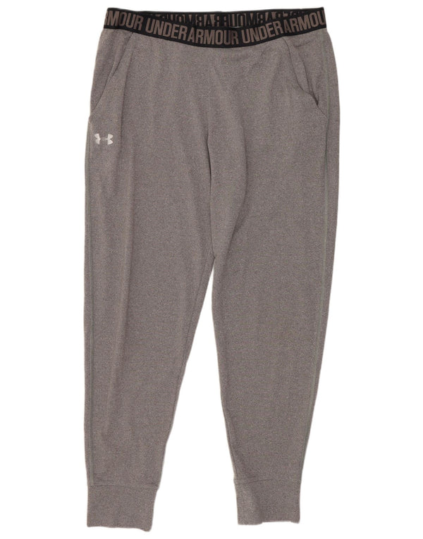 Pantaloni da tuta da uomo Under Armour Heat Gear da jogging piccoli grigi