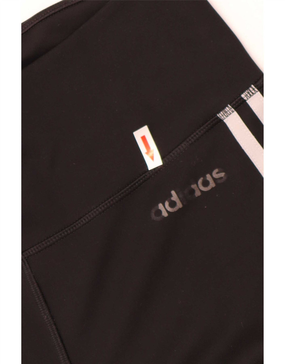 Leggings Adidas Climalite da donna UK 8/10 Piccolo poliestere nero