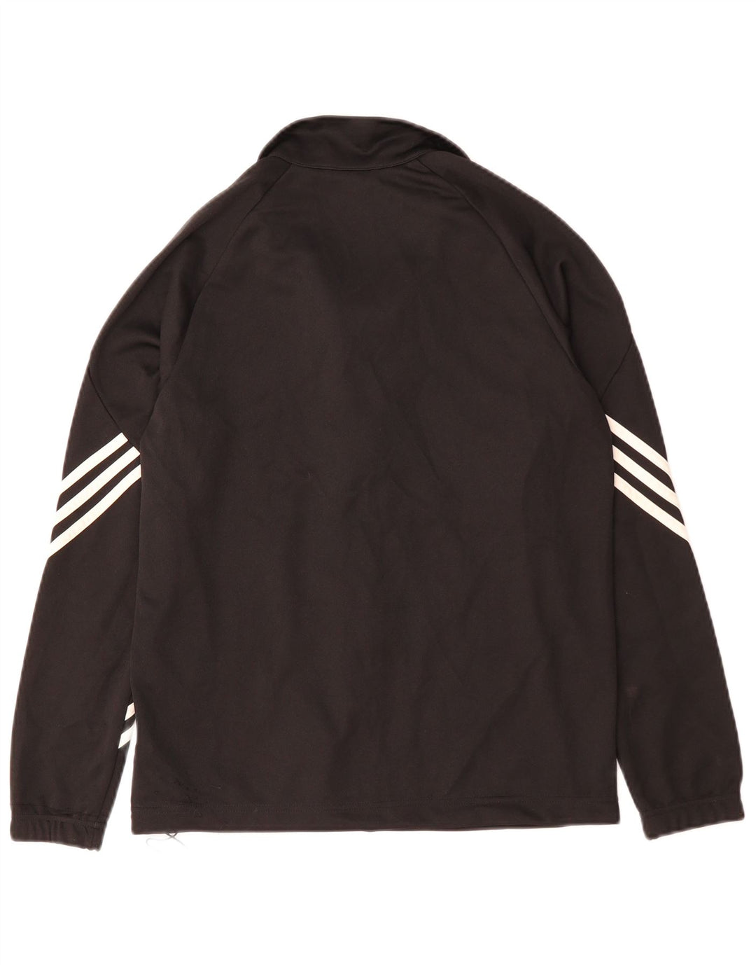Giacca superiore della tuta Adidas Climalite da ragazzo 13-14 anni in poliestere nero