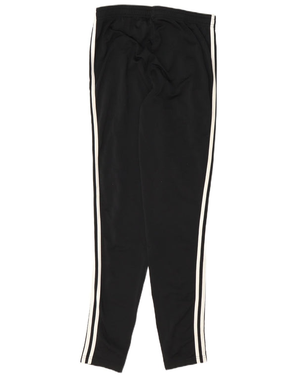 Pantaloni della tuta da ragazzo Adidas 15-16 anni in poliestere nero