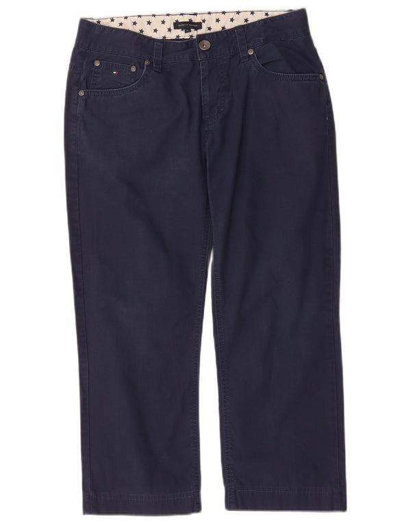 Pantaloni corti dritti da bambino Tommy Hilfiger 15-16 anni W32 L23 Blu navy