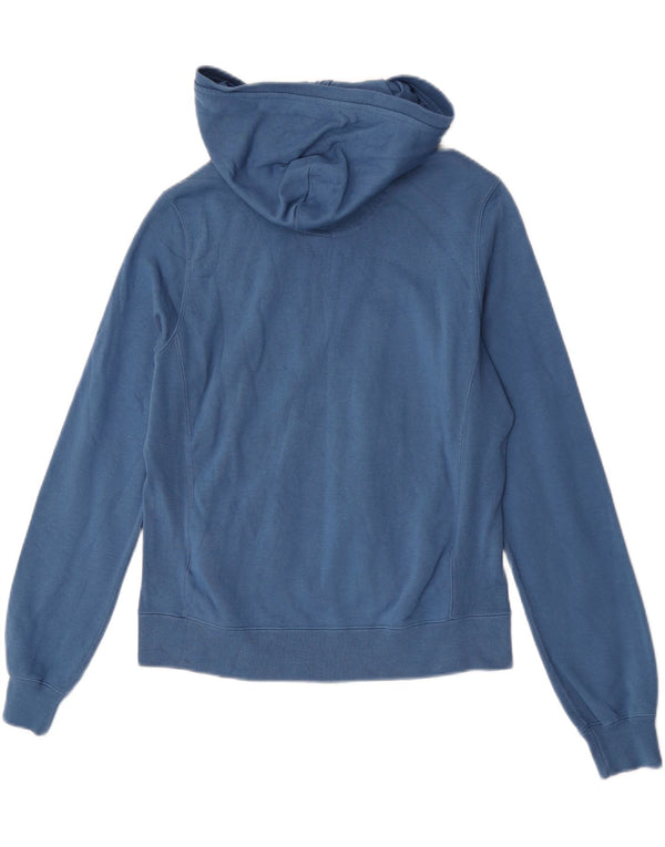Maglione con cappuccio grafico da donna Champion UK 14 grande cotone blu